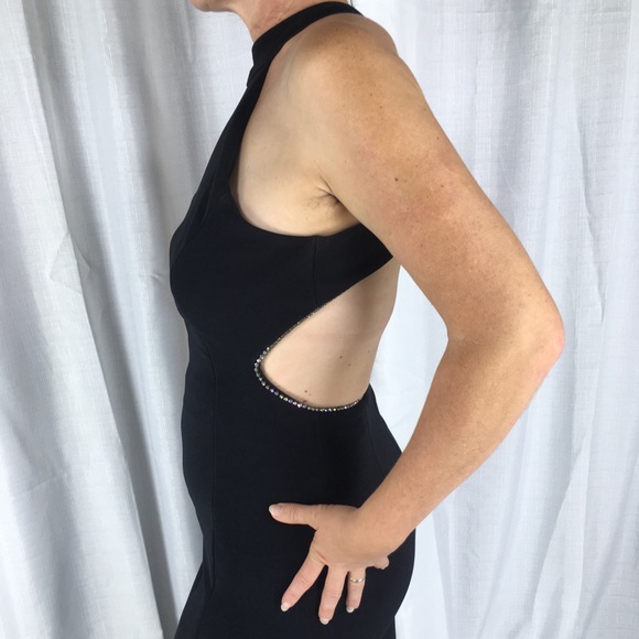 Cache vintage backless evening gown SEXY! Size 6 - Picture 2 of 8
